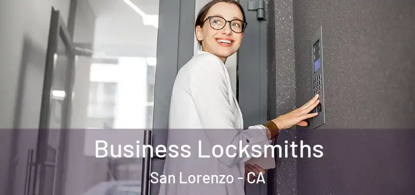  Business Locksmiths San Lorenzo - CA