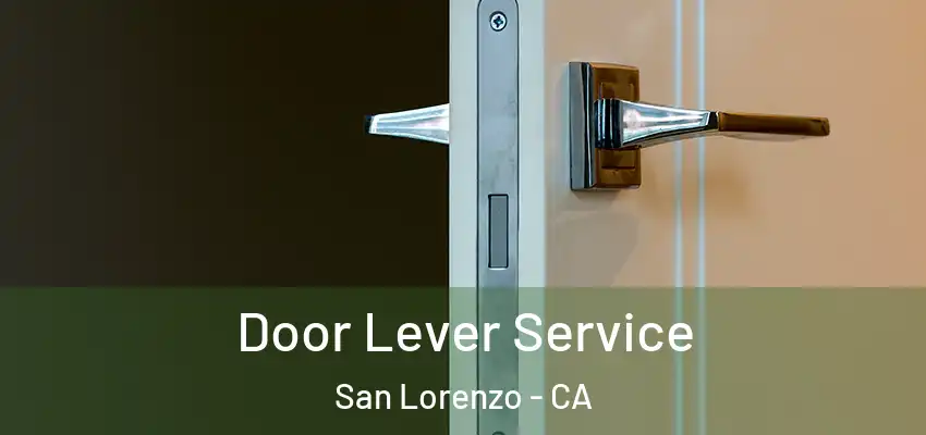  Door Lever Service San Lorenzo - CA