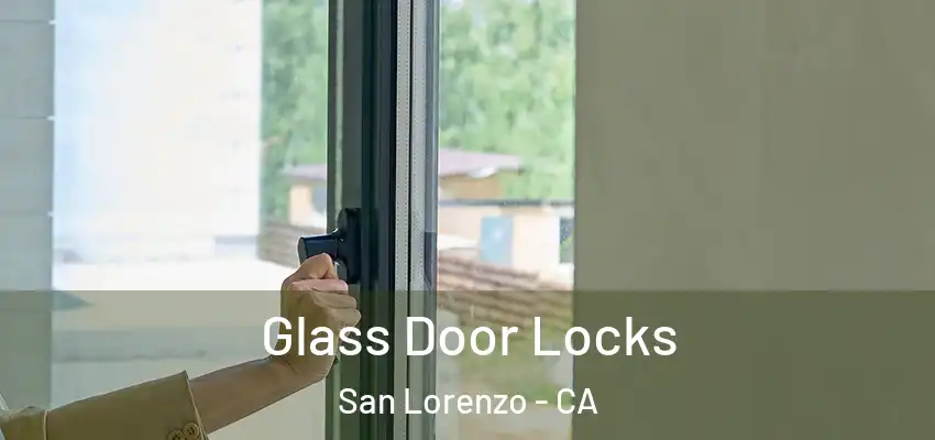  Glass Door Locks San Lorenzo - CA